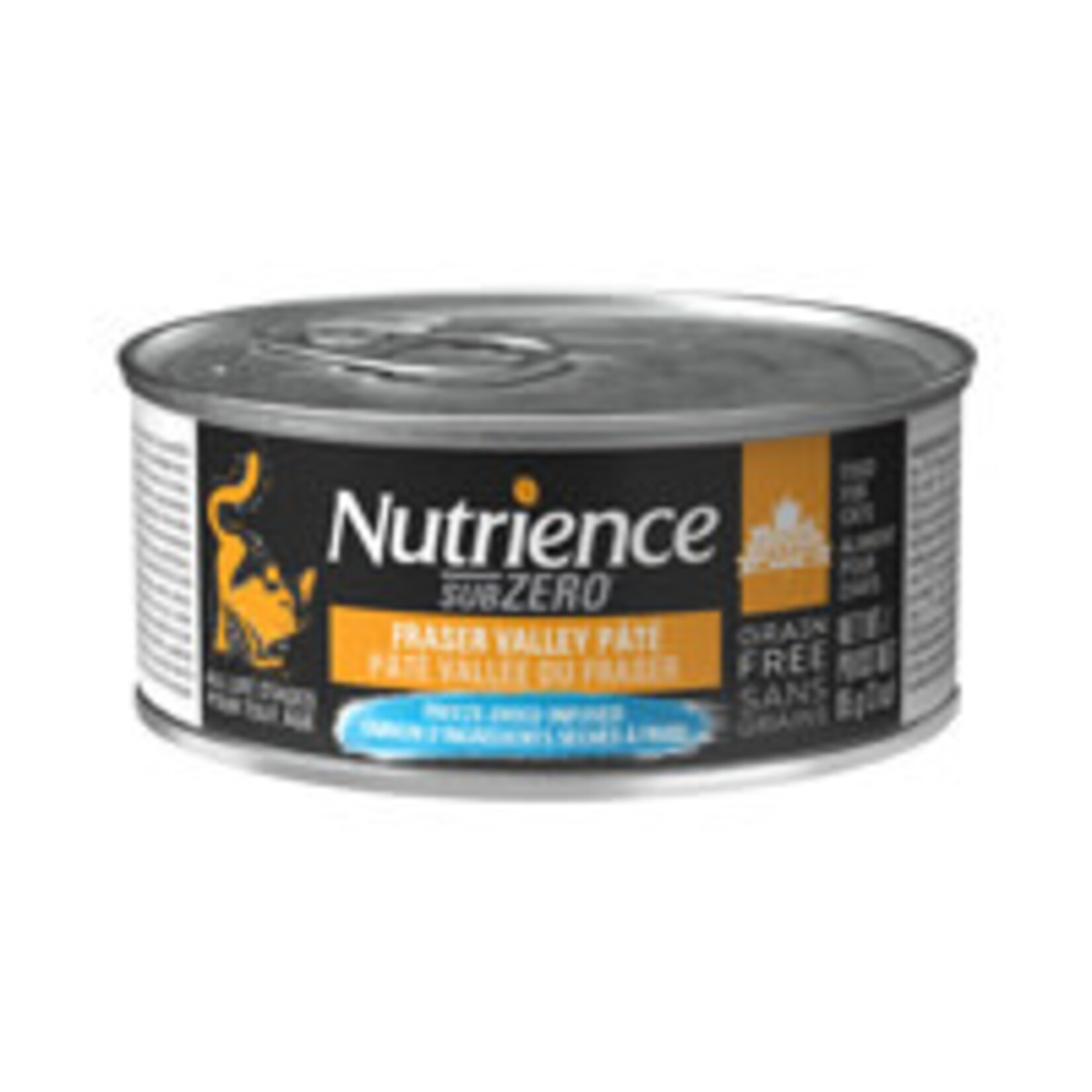 Nutrience Nutrience Subzéro sans grains vallée du fraser pour chats/gains free  - Fraser Valley, 85g