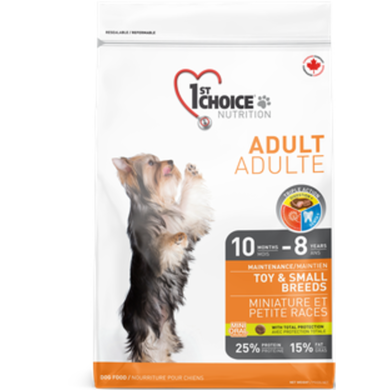 1st Choice 1st Choice Nourriture Pour Chien, Adulte, Miniature Et Petite Races - Poulet 2kg