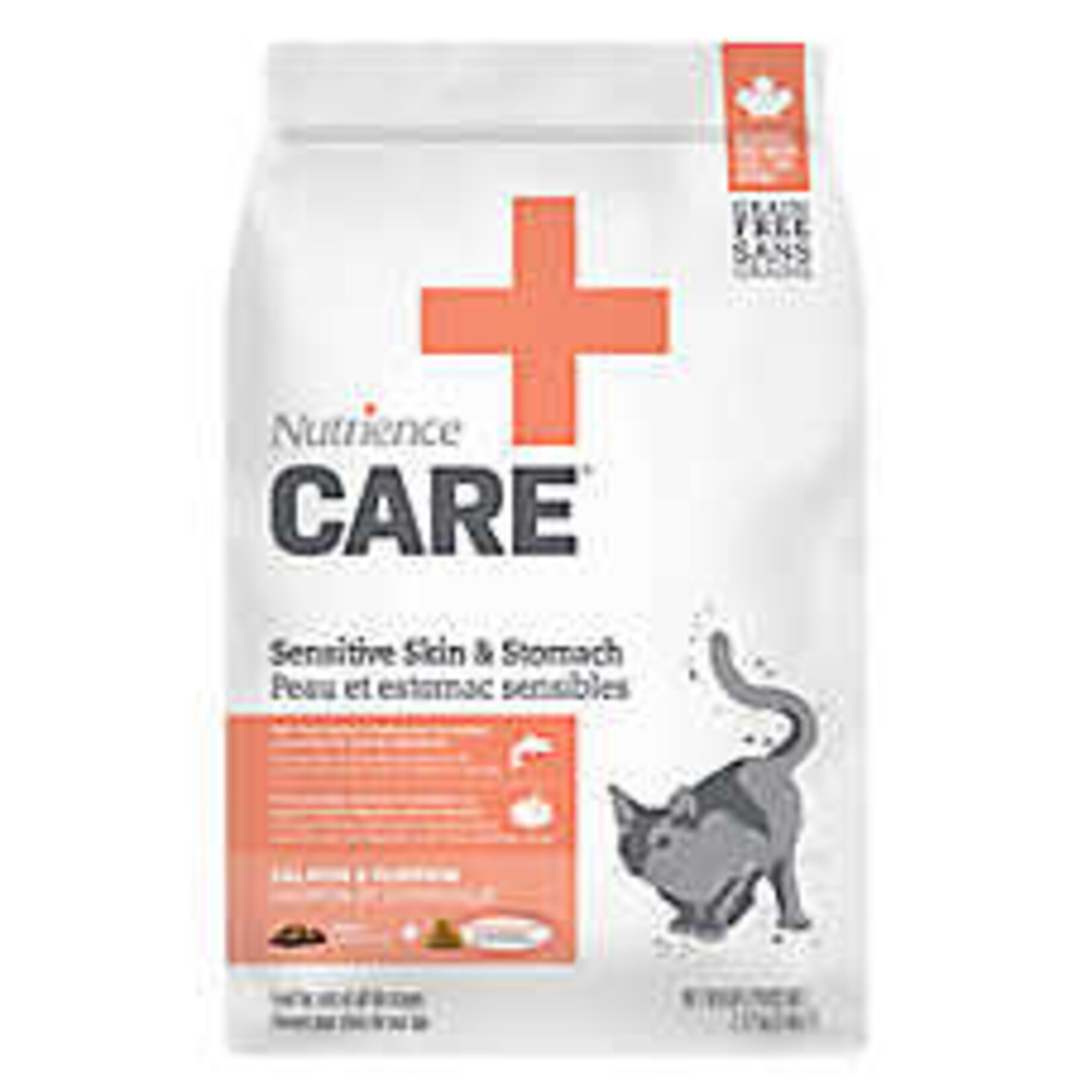 Nutrience Nutrience Care Peau et estomac sensibles pour chats, 5 kg (11 lb)