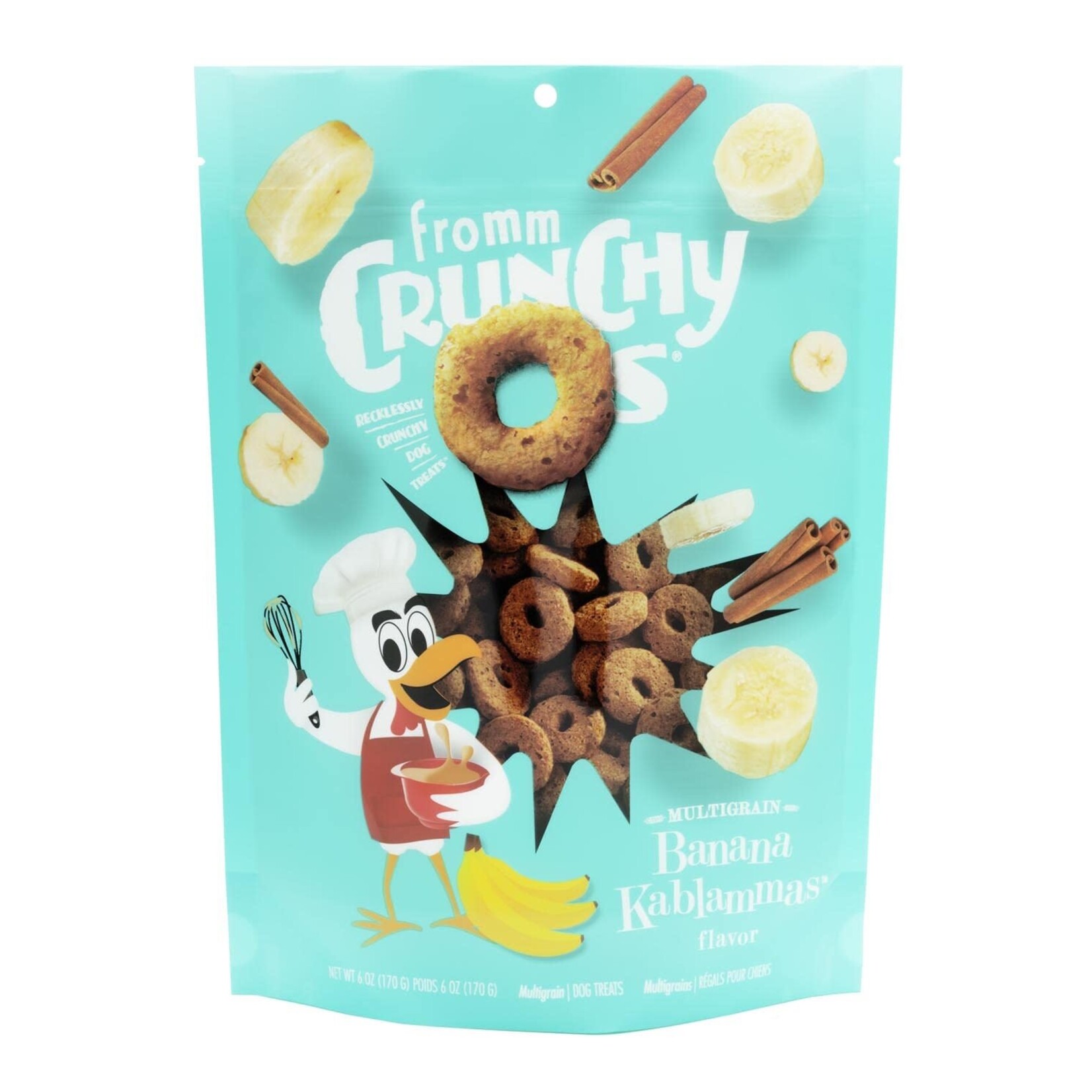 Fromm Fromm crunchy o's Banana Kablammas 6oz