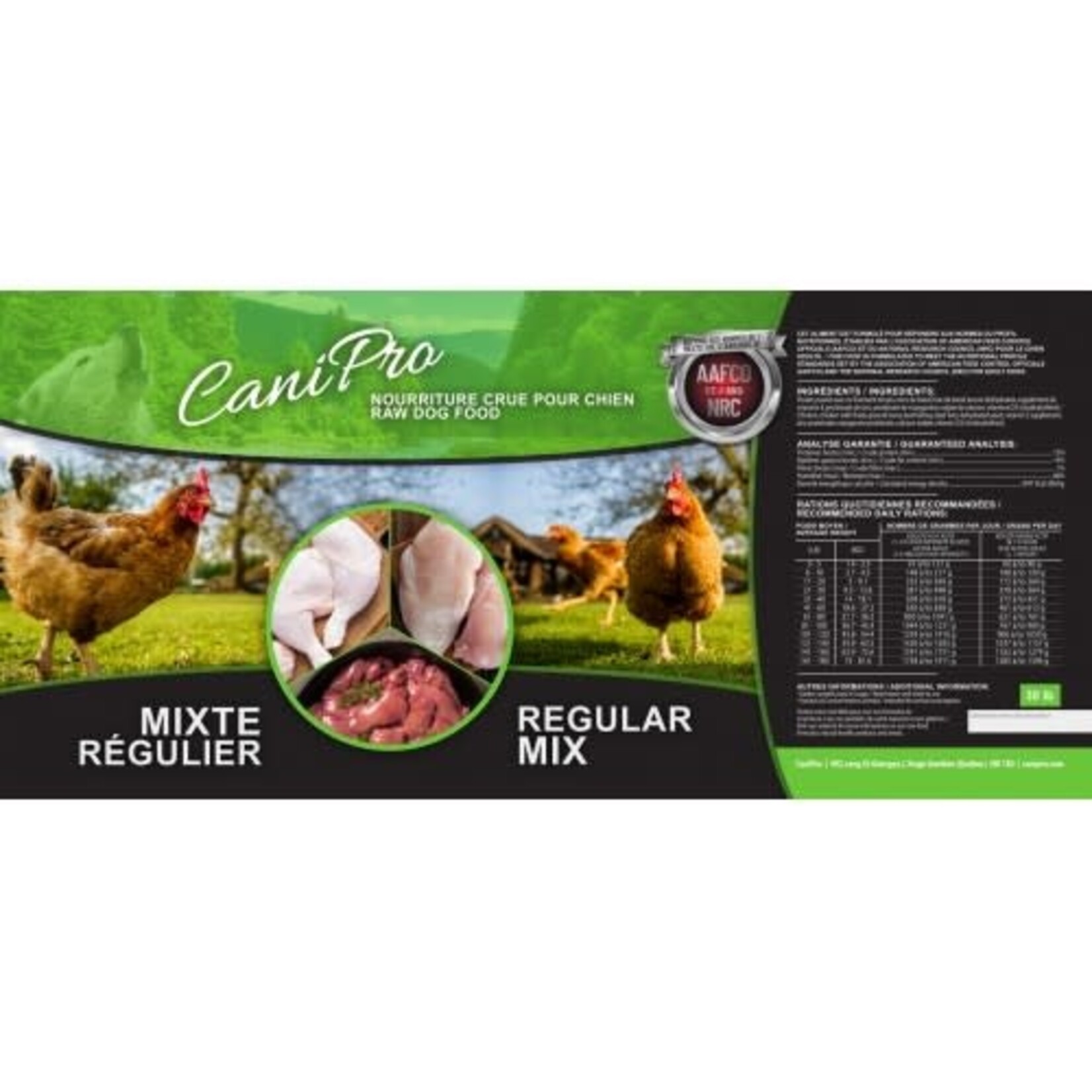 CaniPro canipro saucisse mixte regulier 5lbs