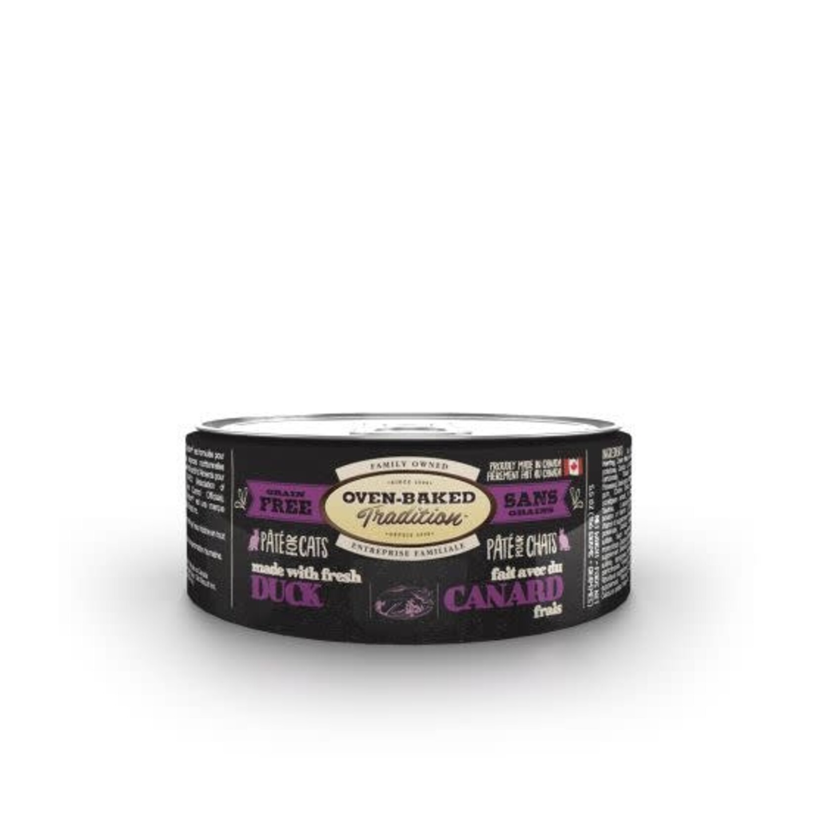 Oven-Baked Tradition Obt Nourriture En Conserves Pour Chat, Pâté De Canard 5,5oz