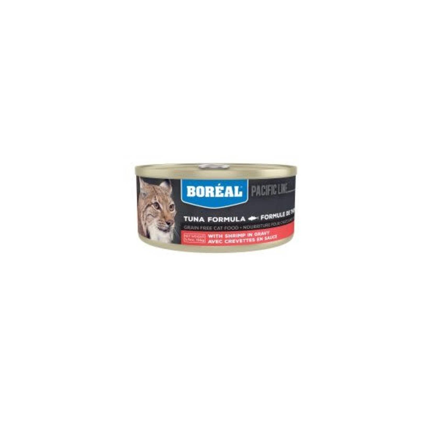 Boréal Boréal Conserve Pour Chat, Sans Grains Thon Rouge & Crevette En Sauce 156gr