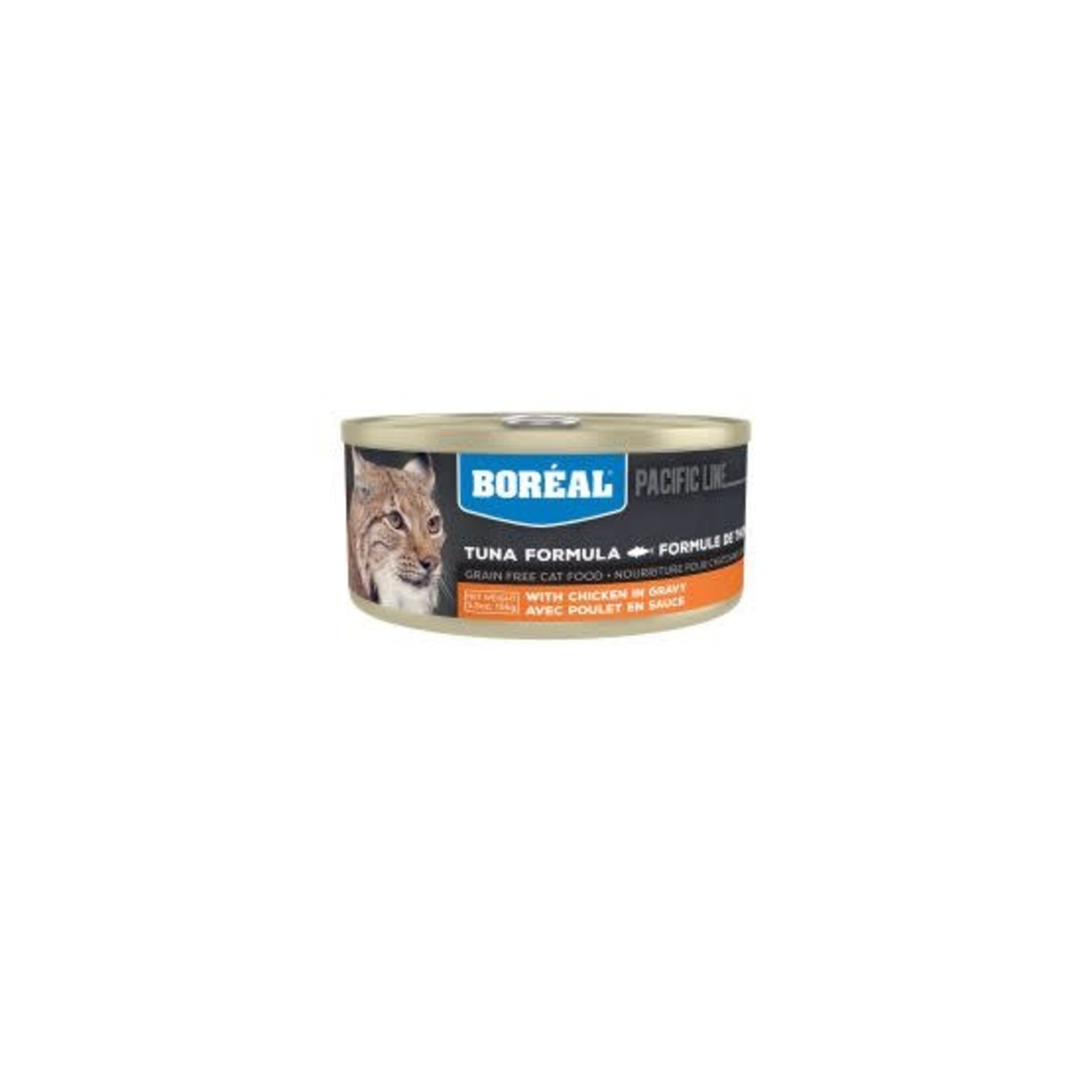 Boréal Boréal Conserve Pour Chat, Sans Grains Thon Rouge & Poulet En Sauce 156gr