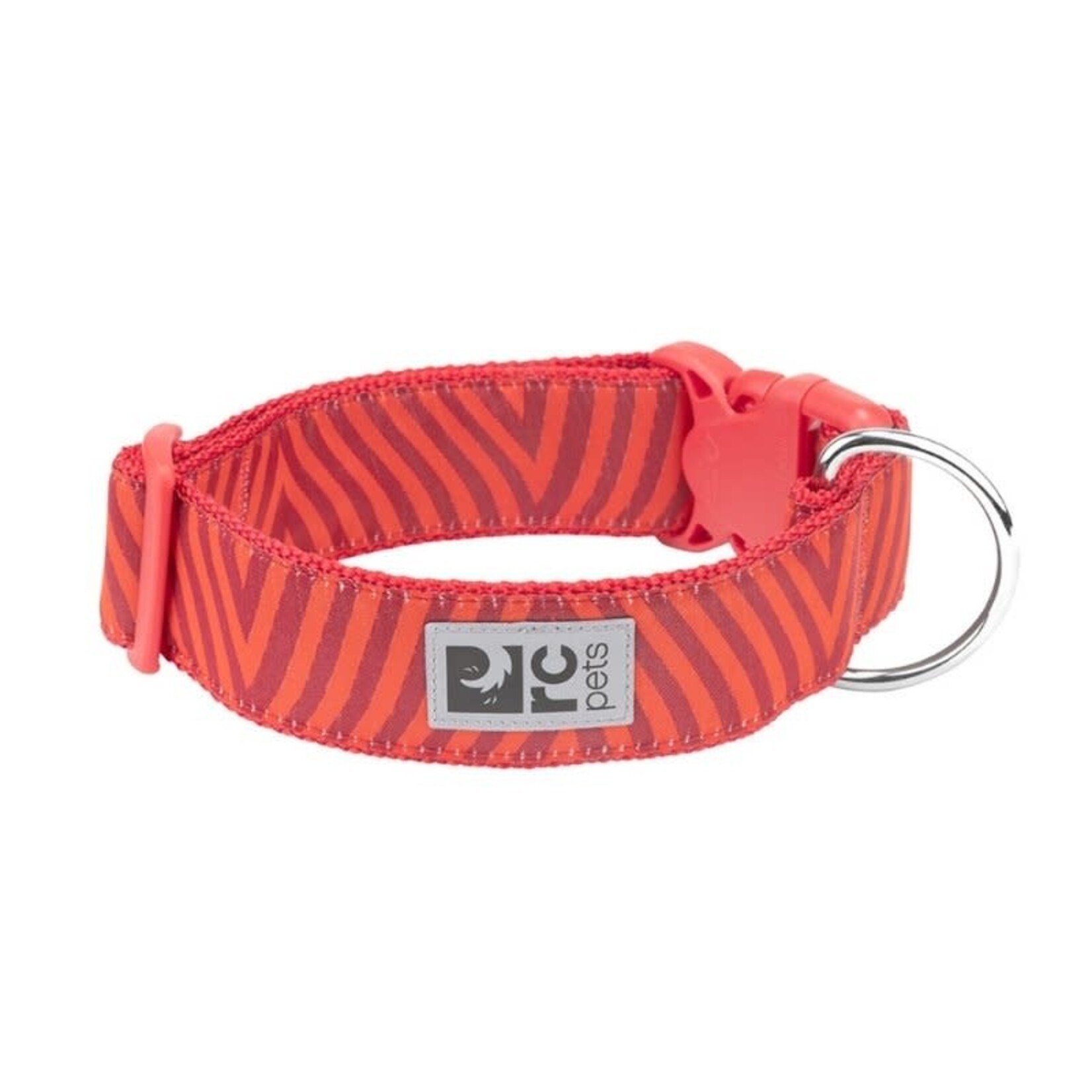 RC Pets RC Pets collier  1.5'' pour chien à clip, motif chevrons rouges
