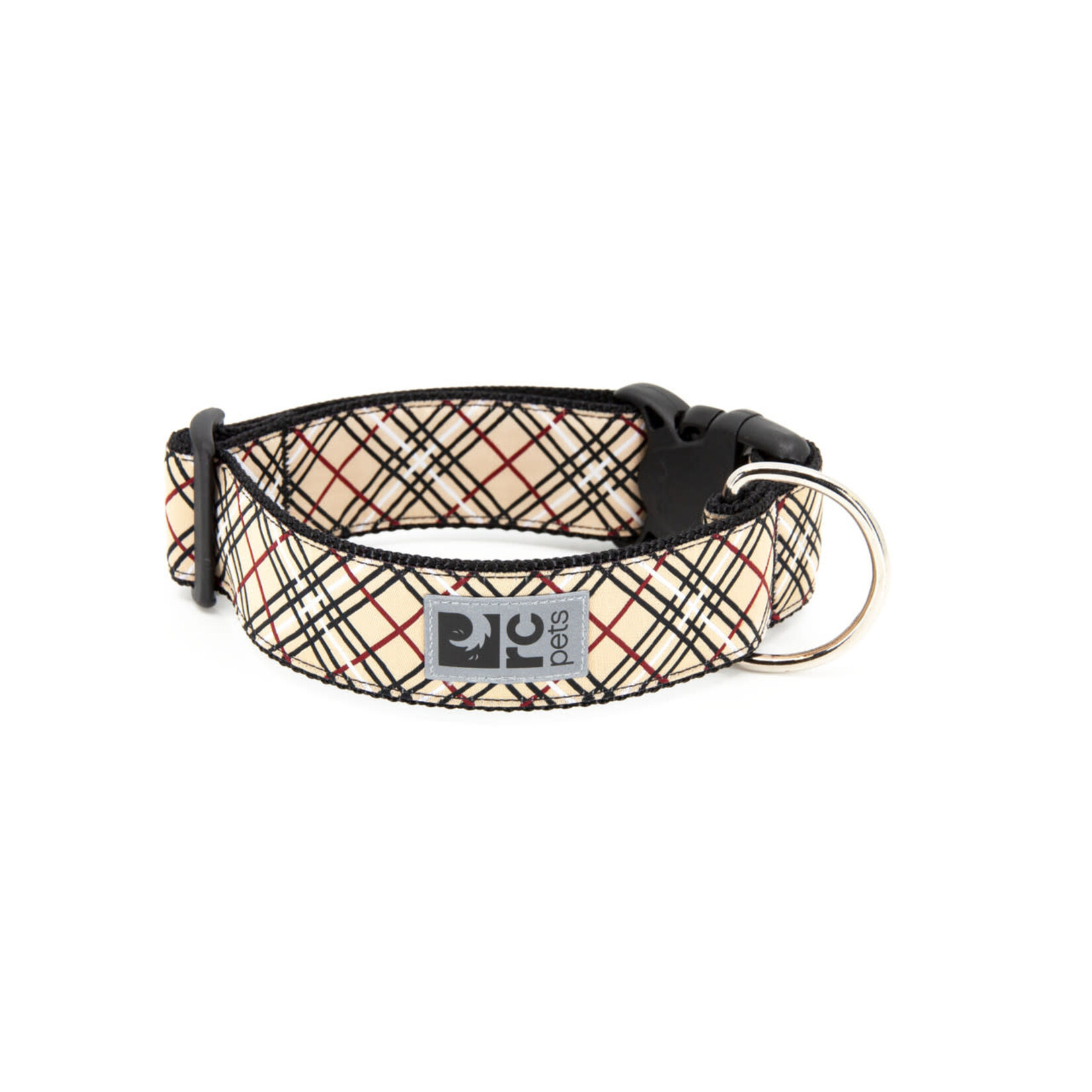 RC Pets RC Pets collier 1.5'' pour chien à clip, motif tan tartan