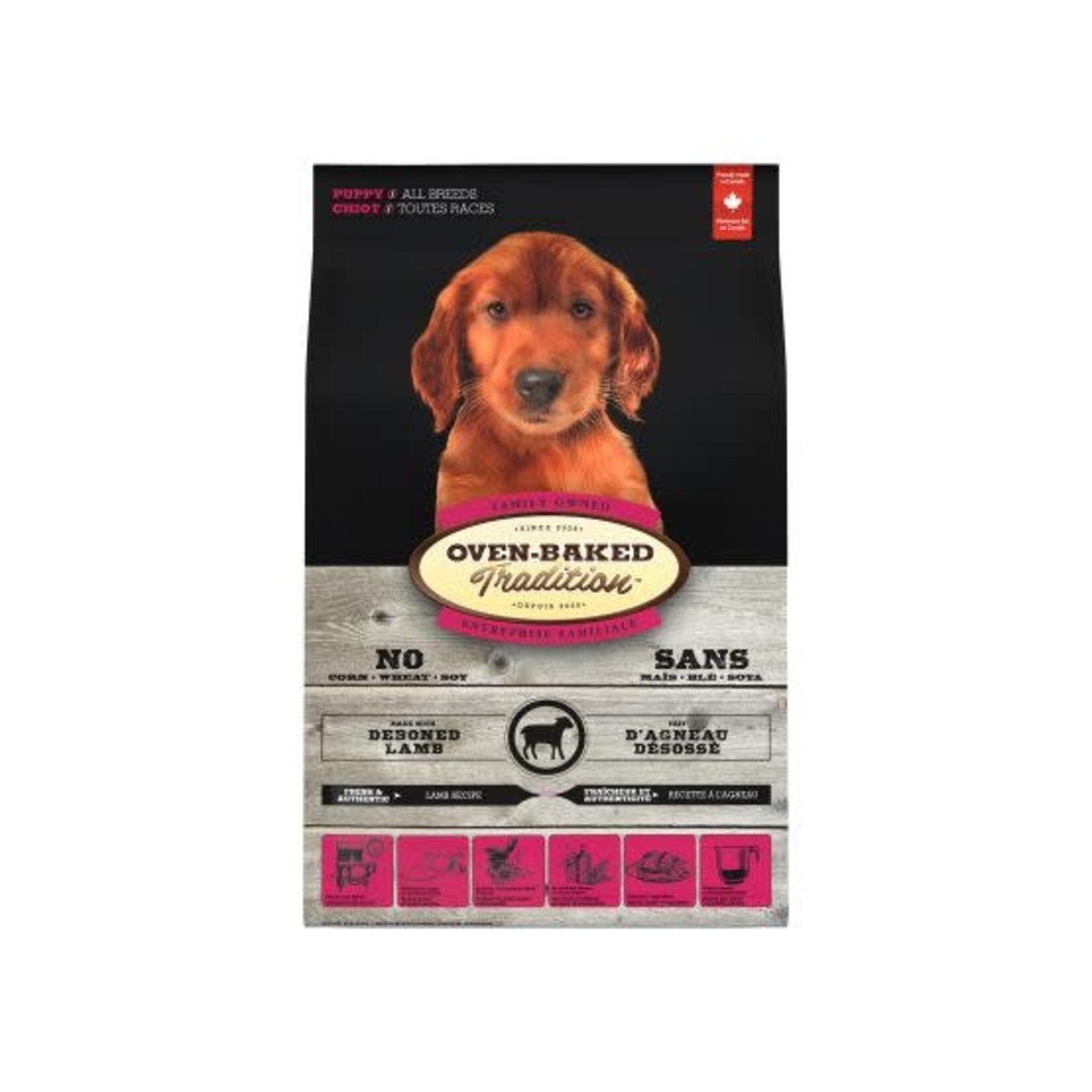 Oven-Baked Tradition Obt Nourriture Sèche Pour Chiot - Agneau 23 Lbs