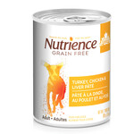 Nutrience Nutrience Sans grains pour chiens, Pâté à la dinde, au poulet et au foie, 369 g (13 oz)