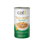 Catit Garnitures Catit Divine Shreds, Poulet avec foie et brocoli en gelée, 4 x conserves de 85 g