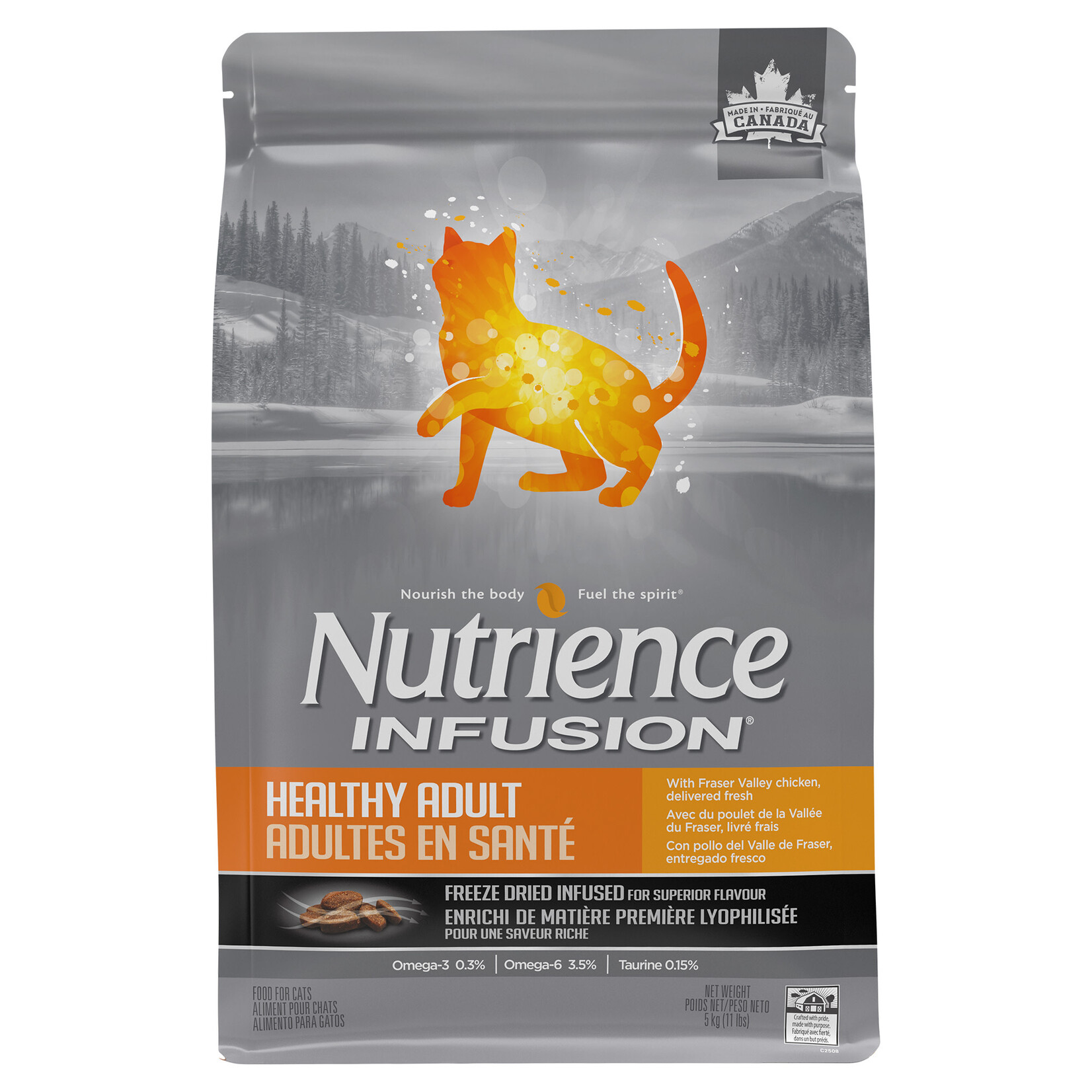 Nutrience Nutrience Infusion, Chats adultes en santé, Poulet, 5 kg