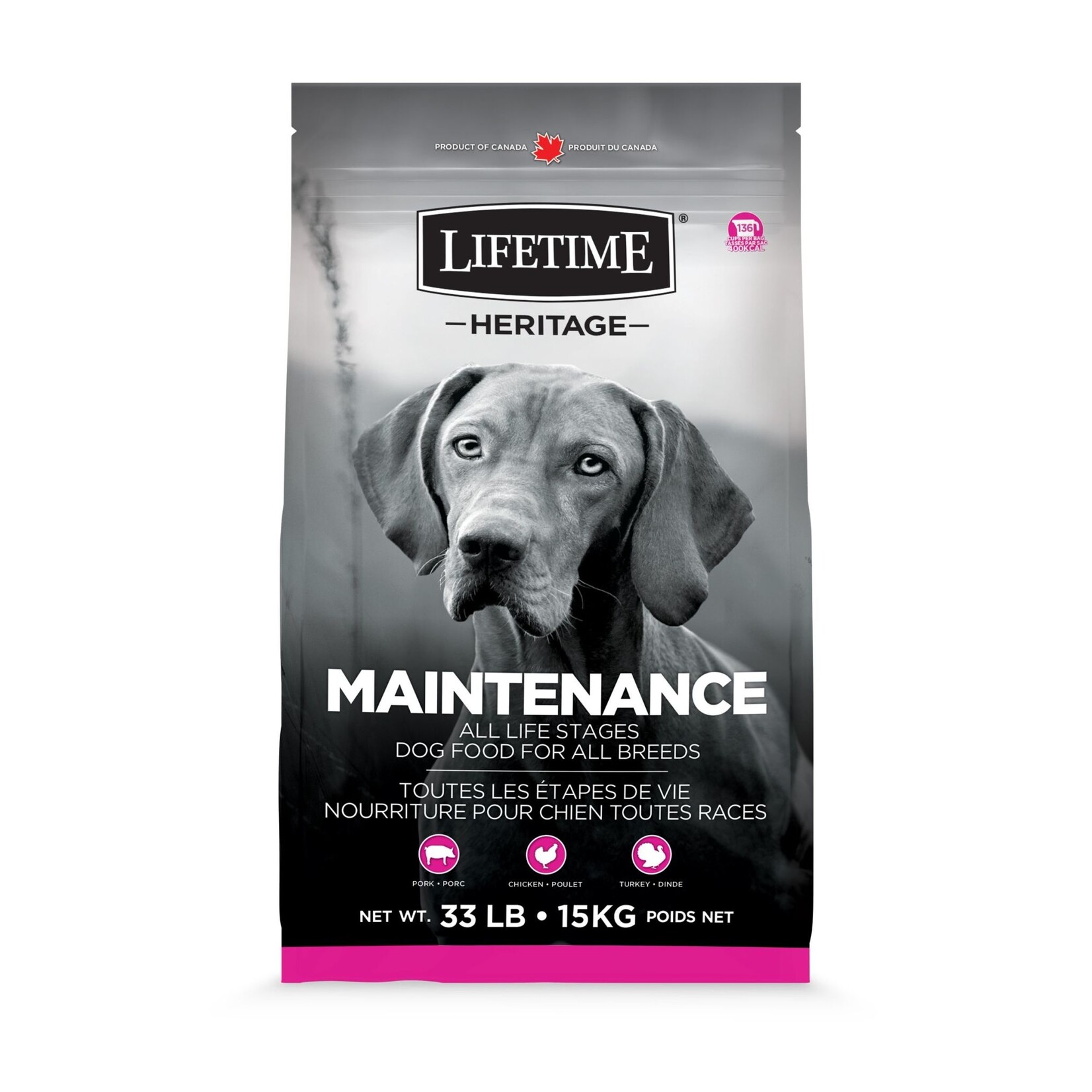 TROUW NUTRITION Trouw Nutrition Lifetime Nourriture Pour Chien, Maintenance 15 Kg