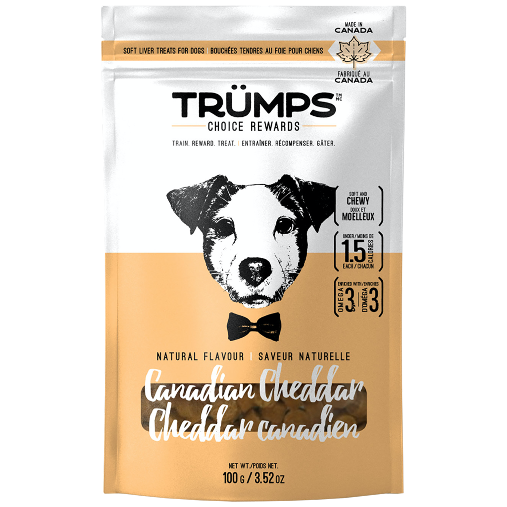 Trumps Trumps cheddar canadien 100g