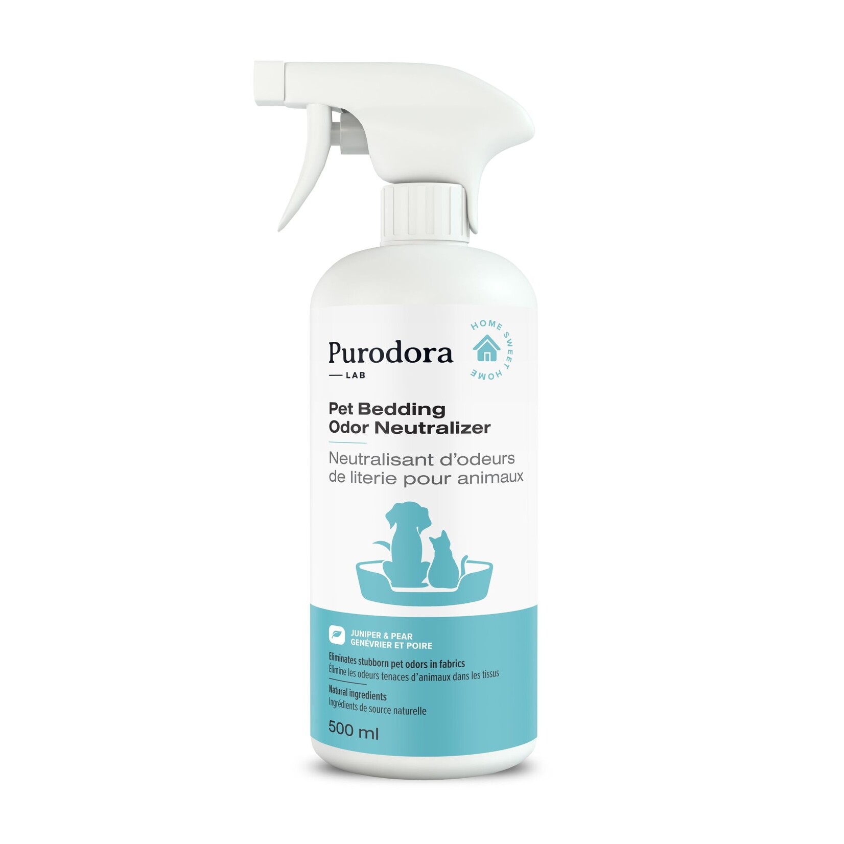 Purodora Purodora Lab, Neutralisant D'odeurs De Literie Pour Animaux 500ml