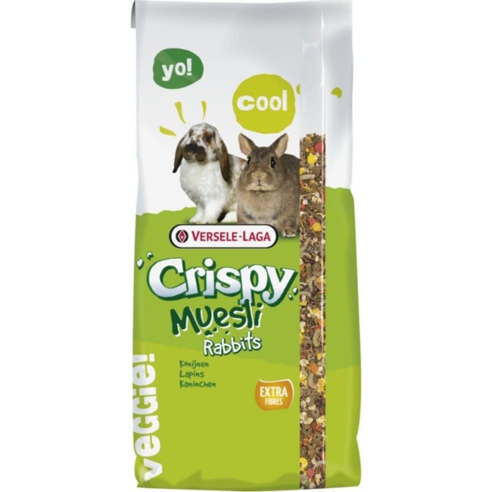 Versele Laga NOURRUTURE VERSELE-LAGA CRISPY MUESLI POUR LAPIN -3.15KG