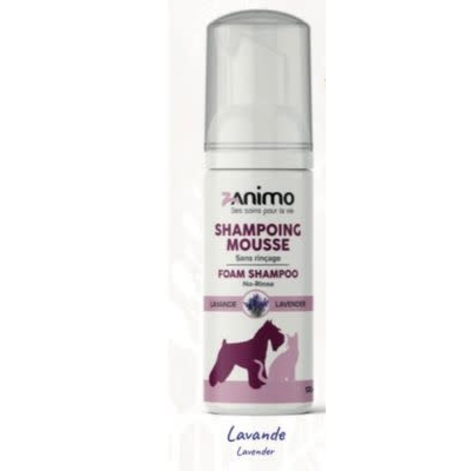 Zanimo Zanimo, shampoing mousse, lavande