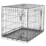 Dogit Cage grillagée Dogit à 2 portes avec divisions, moyenne, 77 x 48 x 54,5 cm (30 x 19 x 21,5 po)