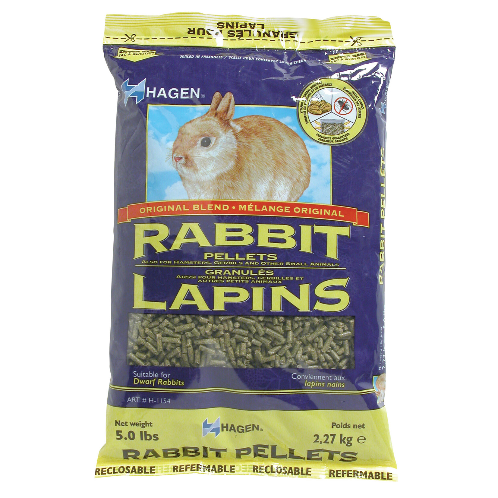Hagen Aliment Hagen en granulés pour lapins, 2,26 kg (5 lb)