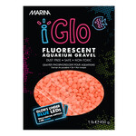 Marina Gravier fluorescent iGlo Marina, orange, 450 g (1 lb)