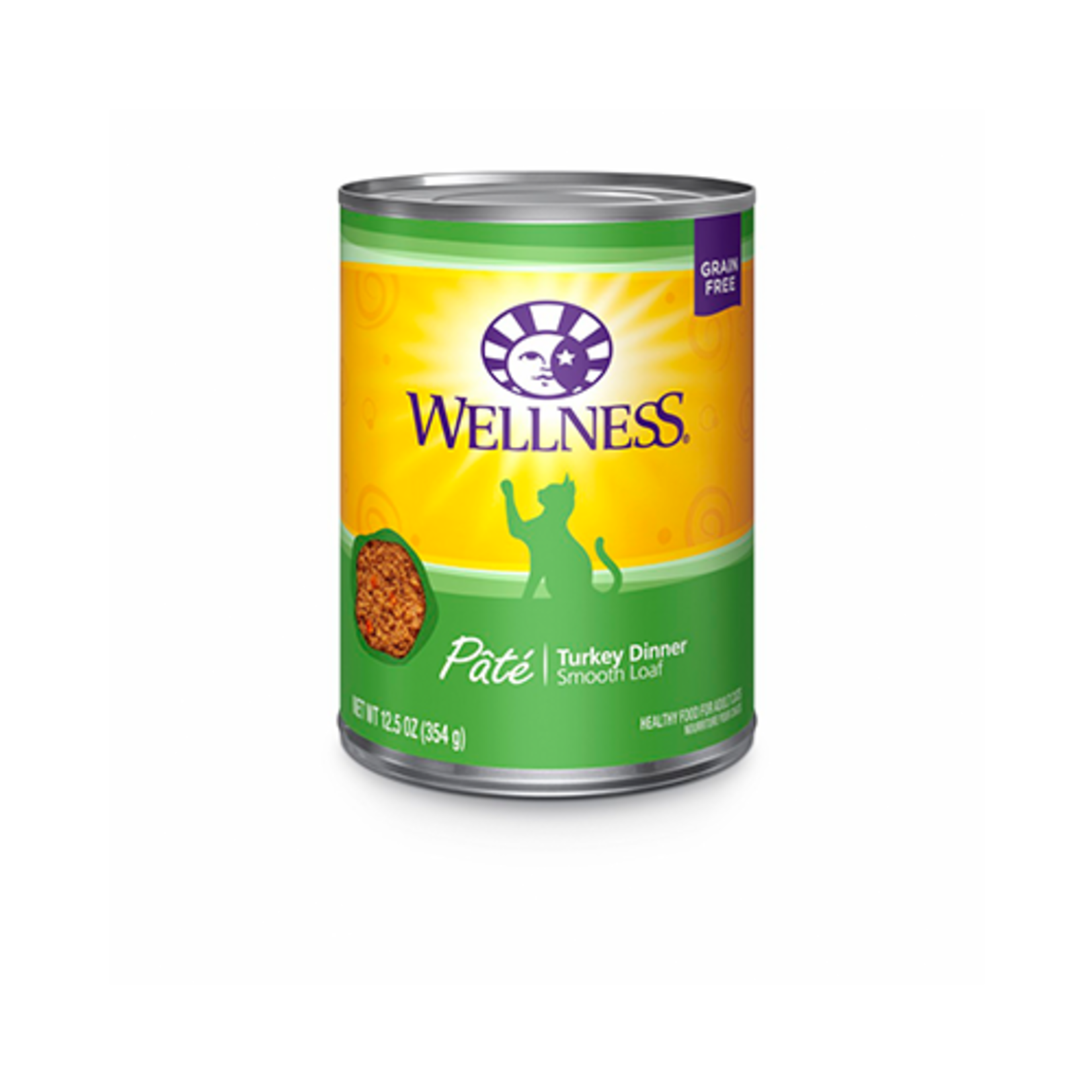 Wellness Wellness® Nourriture humide pour chats, dinde 12,5 oz