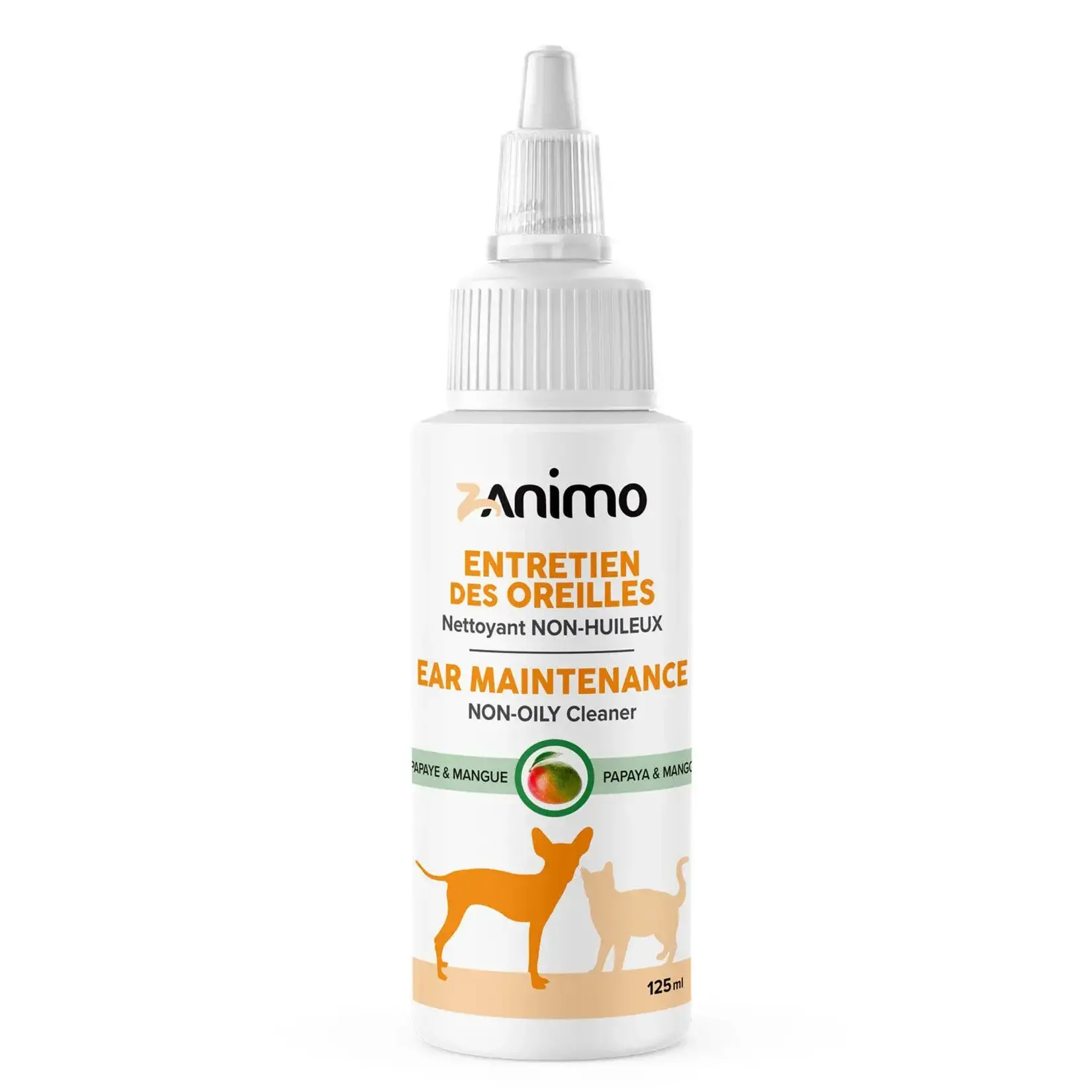 Zanimo Zanimo - Nettoyant non-huileux pour l'entretien des oreilles, 60ml
