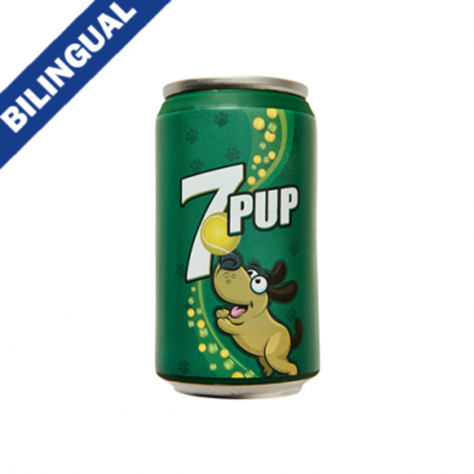 spot Spot® Fun Drink 7 Pup Can 4.5" Jouet pour Chien
