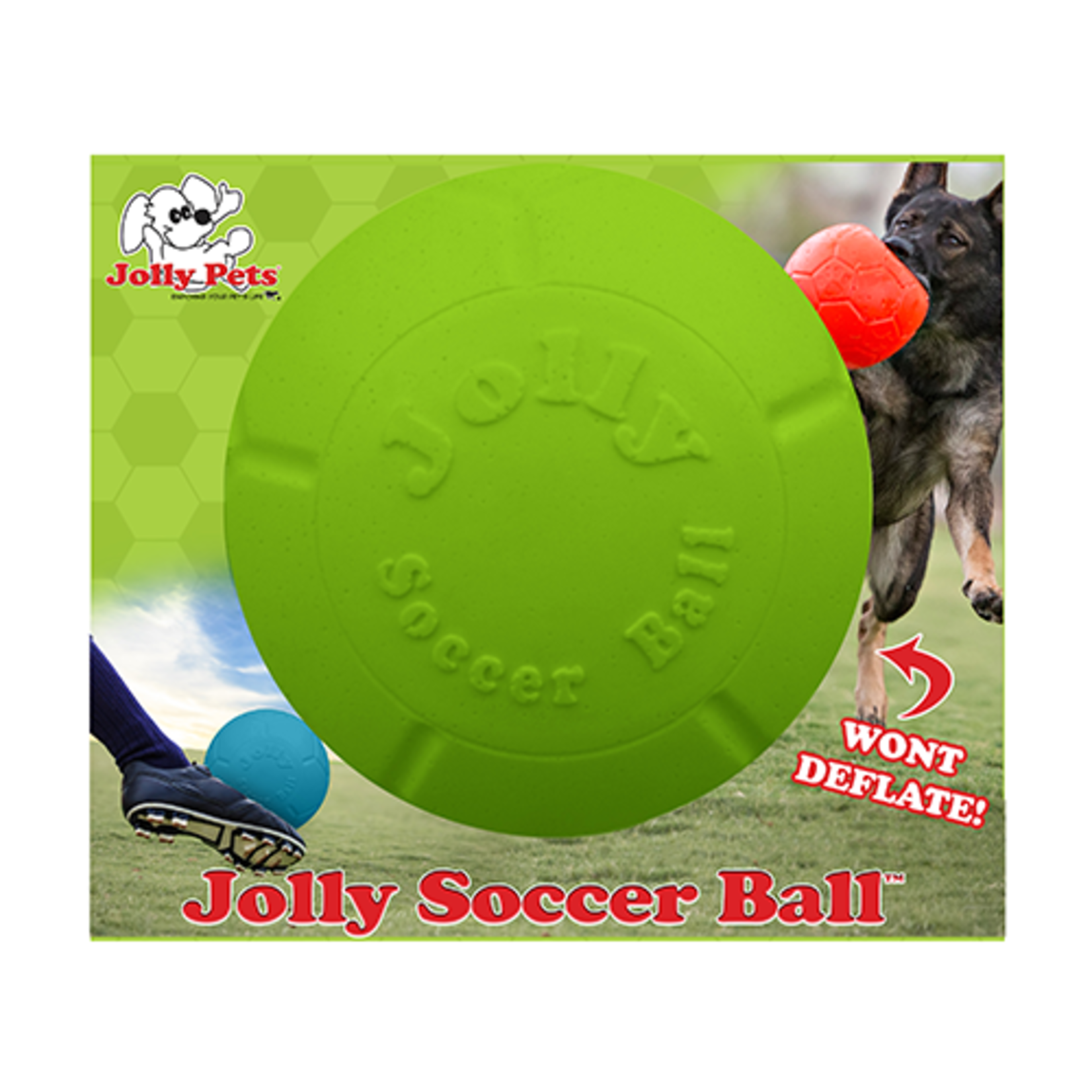 Jolly Pets® Jolly Pets® Ballon Jolly Soccer Ball® 6 po- Vert