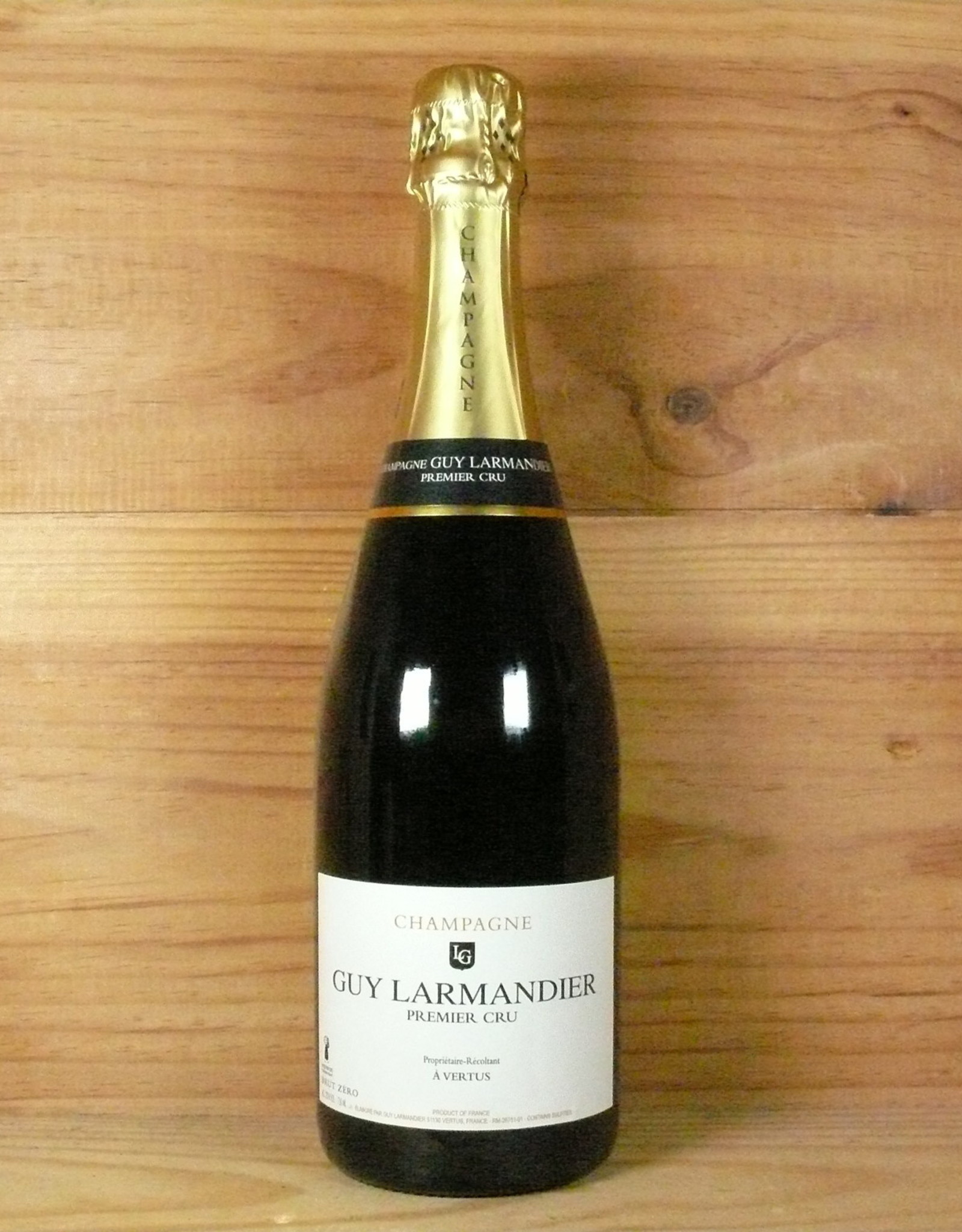 Champagne Guy Larmandier "Vertus 1er Cru Brut Zero"