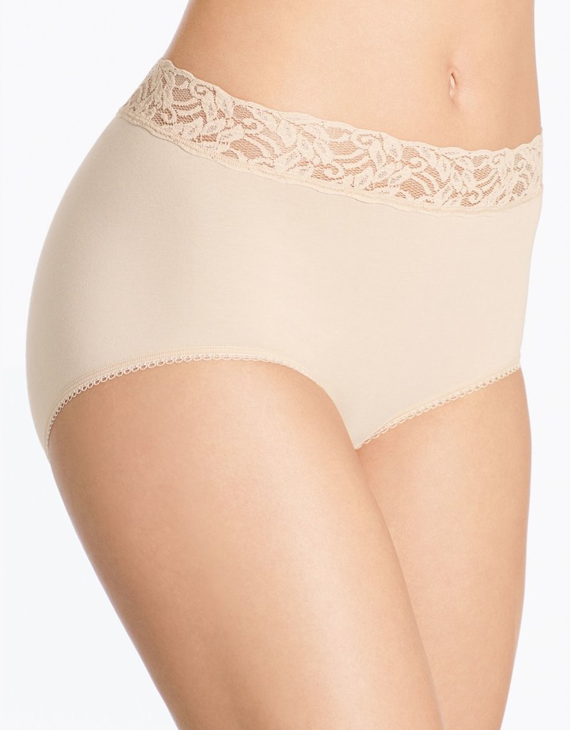 Wacoal Culotte  Cotton Suede Brief 875235
