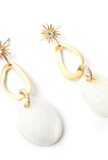 Welldunn Boucle d'oreille Milky