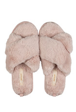 Pantoufle criss cross