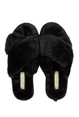 Pantoufle criss cross