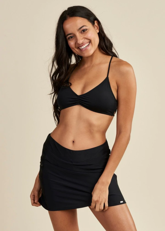 Quintsoul Swim Skirt Build-In Bikini & Side Pocket