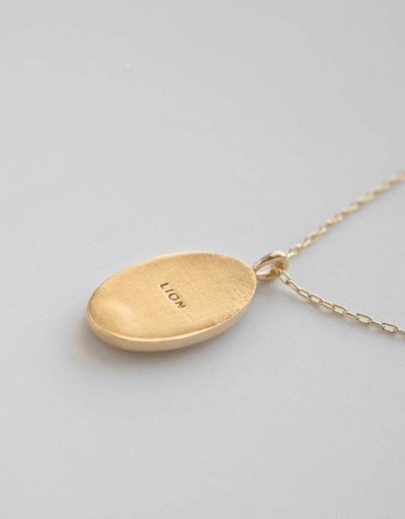 Welldunn Collier signe astrologique lion