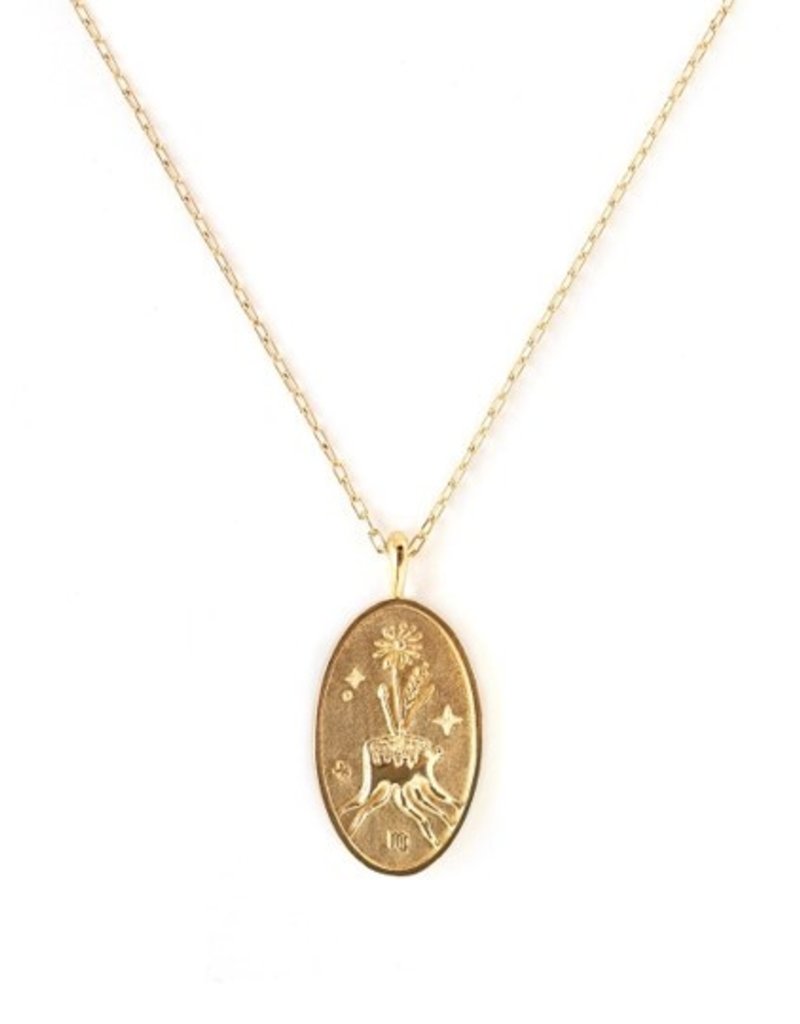 Welldunn Collier signe astrologique vierge