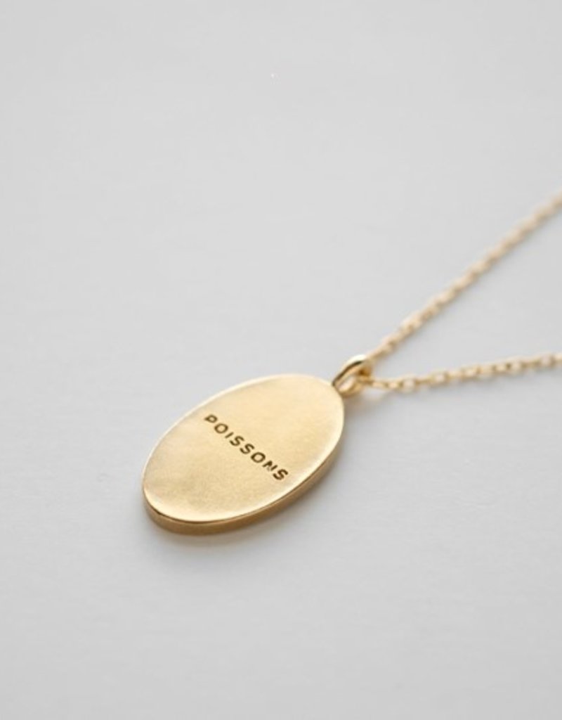 Welldunn Collier signe astrologique poissons