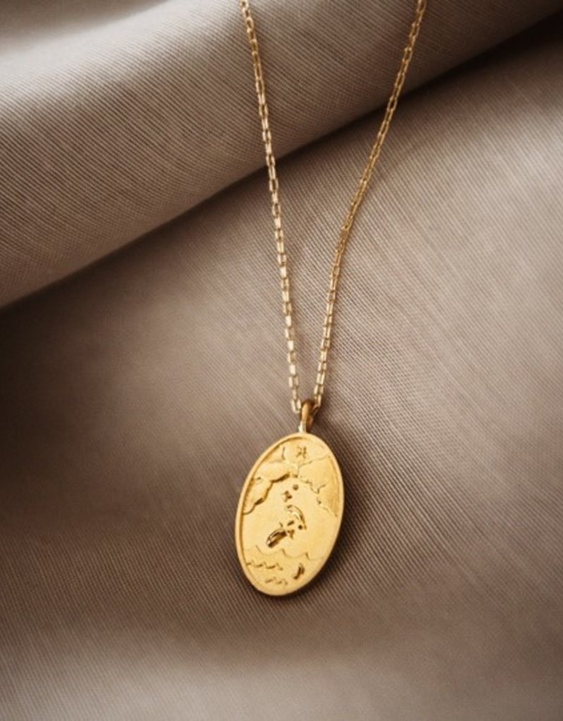 Welldunn Collier signe astrologique poissons