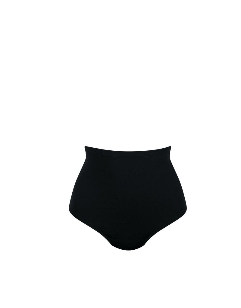Rosa Faia Culotte de maillot de bain taille haute 8711 noir