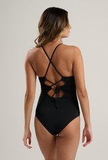 Quintsoul V Neck One-Piece 1058207 noir