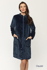 Claudel Robe de chambre LI141250 marine 88