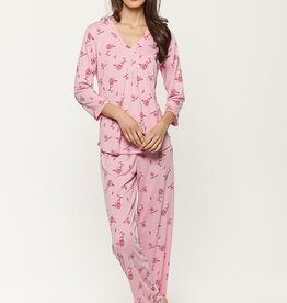 Claudel Ensemble pyjama LI140890   rose 60