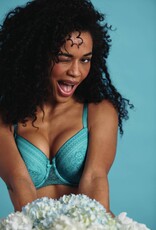 Rosa Faia Soutien-Gorge Fleur 5653 Émeraude