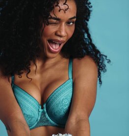 Rosa Faia Soutien-Gorge Fleur 5653 Émeraude