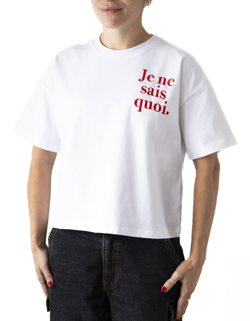 Nana The brand Chandail à manche courte Jojo blanc