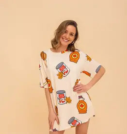 Pop Underwear Long Tee  "T'ES BEN COLLANT"