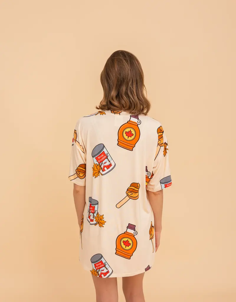 Pop Underwear Long Tee  "T'ES BEN COLLANT"