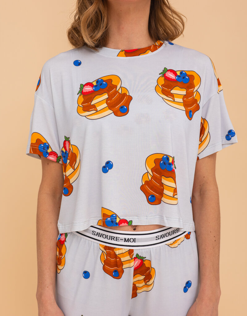 Pop Underwear Haut de Pyjama "SAVOURE-MOI"