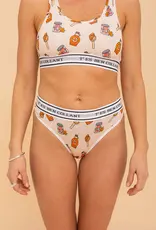 Pop Underwear Tanga "T'ES BEN COLLANT"