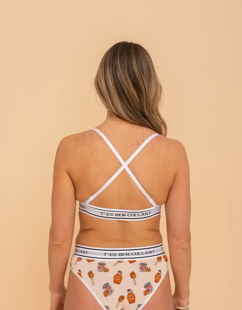 Pop Underwear Top Triangle "T'ES BEN COLLANT"