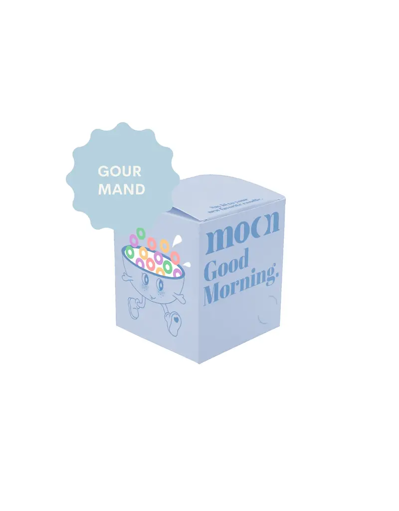 Moonday Chandelle cire de soya Bon Matin