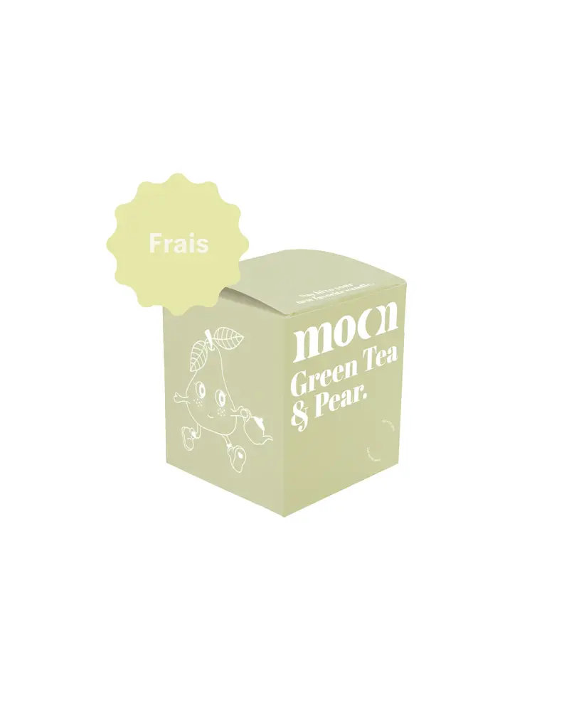 Moonday Chandelle cire de soya Green Tea & Pear